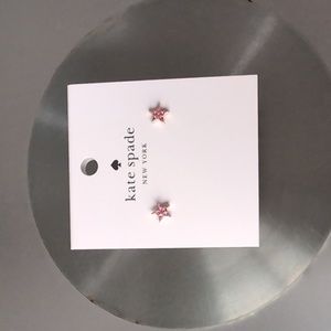 Kate Spade New York Pink Star Stud Earrings